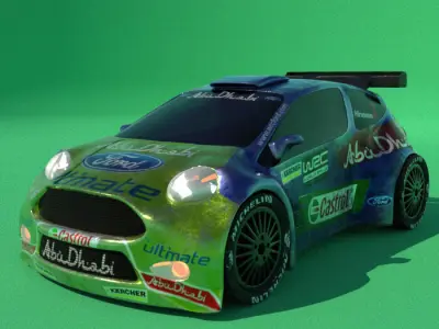Ford toy car 3D model