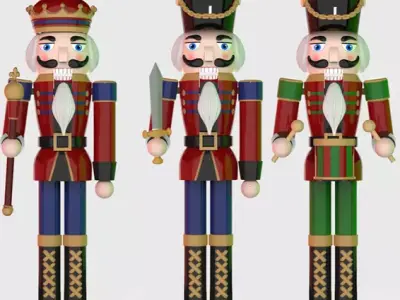 Nutcracker pack 3D print model