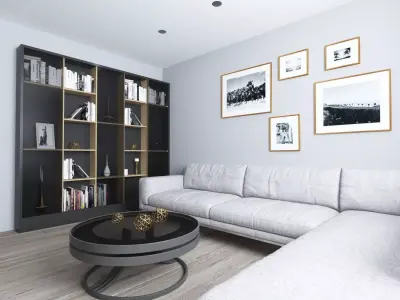 LIVING ROOM  3D model