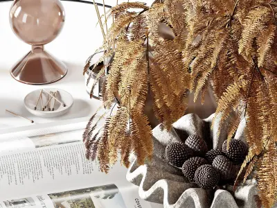decorative set34 3D model purchase