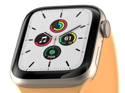 Apple Watch SE Gold  3D model