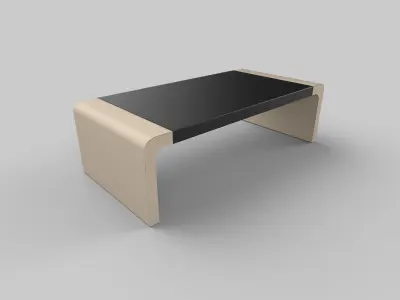 stool chair Low-poly 3D model