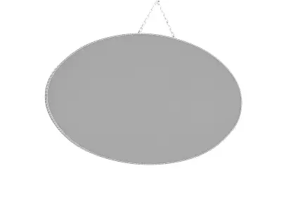 wooden frame 01 Low-poly 3D model