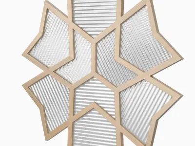 Wall Decor 3D model 4