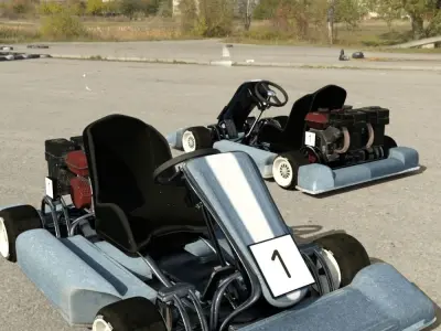 Speedy Go Kart 3D model