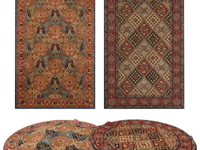 Rugs No 830 Low-poly 3D model