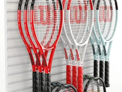 Tennis Store 3D model