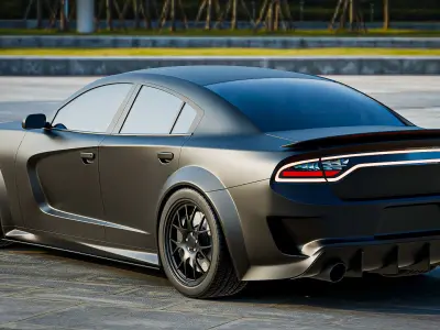 Dodge Charger Hellcat 3D model