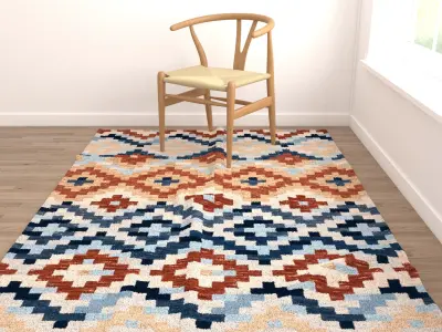 Rugs No 599 Low-poly 3D model