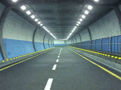 Tunnel Highway 3D model