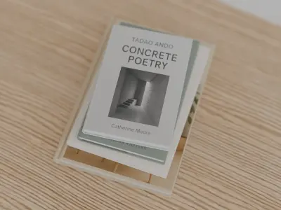 Scandinavian and Japandi Decorative Book Stack 4 Books 3D model