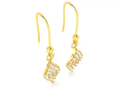 Women Earrings 3D print model