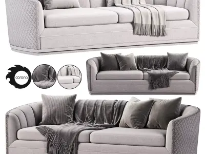 Pier Sofa by Bykepi 3D model