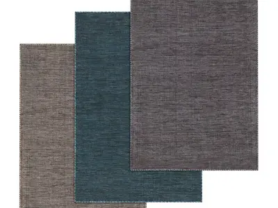 Rug Set 255 3D model