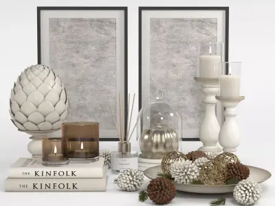 Decorative Set 03 3D model