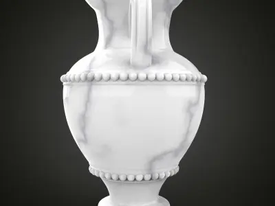 Greek vase amphora 3D print model