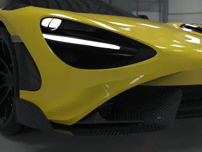  mclaren 765lt 3D model