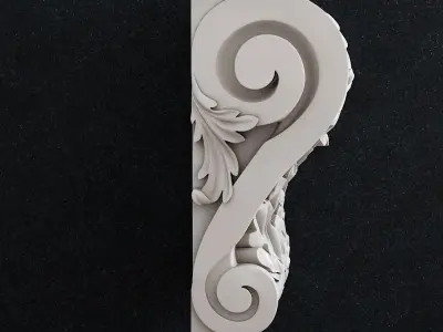 Bracket kronstaein Furniture Corbet 1 3D print model