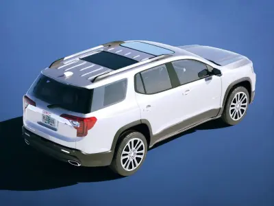 GMC Acadia AT4 2020 Low-poly 3D model