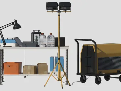 Medical Equipment 3D model buy