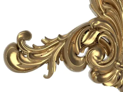 decorative pattern ready for 3D printing 3D model 26
