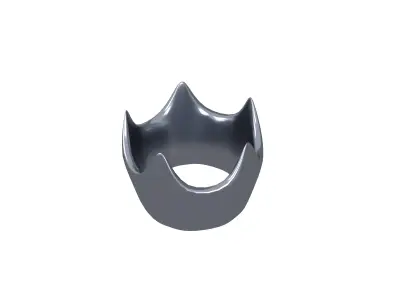 Crown v3 002 Low-poly 3D model