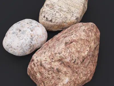 Stone XVIII 3D model