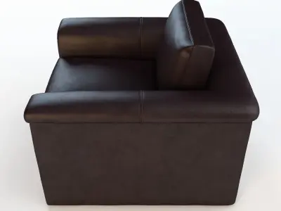 Detail Barkley Lounge Chair 3D model