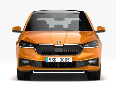 Skoda Fabia 2022 3D model