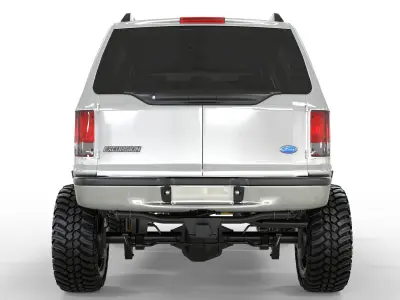 Generic F150 EXCURSION 2005 Lifted 3D model