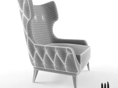 Brabbu Mantis 3D model