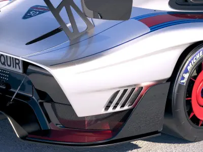 Porsche 935 2019 MobyDick 3D model