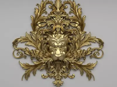 Lion Decor 3D model