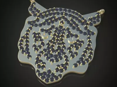 My Exclusive Pendant  3D 0051 printable model Free 3D print model