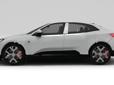  Polestar 4 2024 3D model