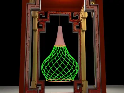 Chinese  lantern  3D model