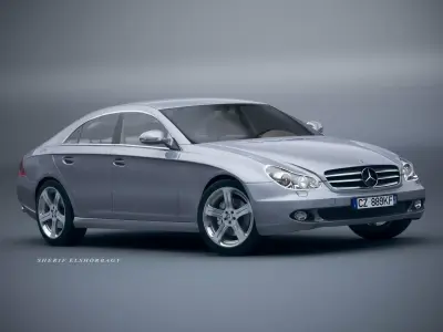 Mercedes Benz CLS500 3D model
