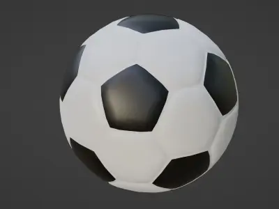 Soccer Balls 3D model