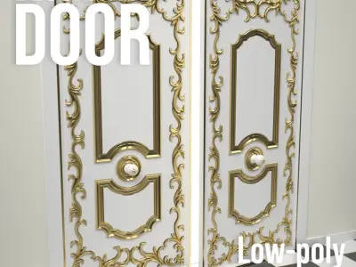 Decorative Doors 3D Model Collection