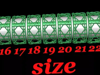 My Dior Ring 3D print model