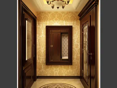 Classic House Vestibule 3D model