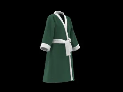 Bathrobe 3D model