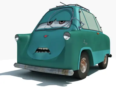 Disney Pixar Cars 2 3D model