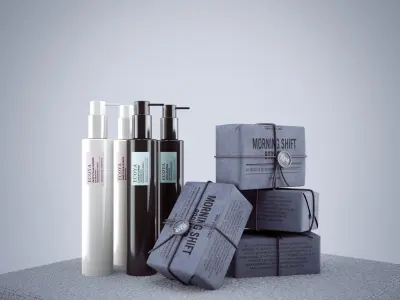 Decorative Luxury Soap and Bodywash Hudson Made Ecoya 3D model