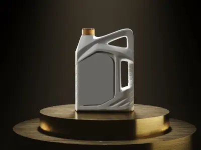 petrol bottle 3D model