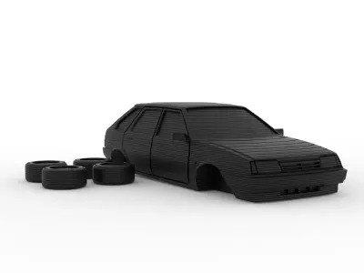 LADA SAMARA - VAZ 2109 2108 3D print model