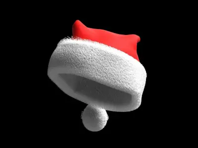 Christmas hat Free 3D model