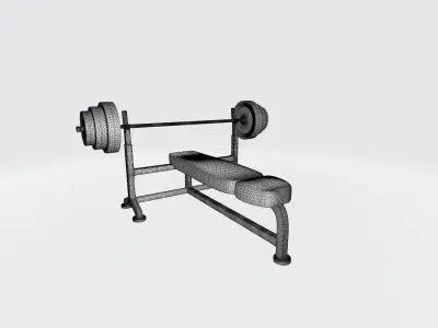 Press bench 3D print model