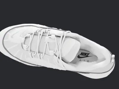 Nike Air Max 98 sneakers Low-poly 3D model