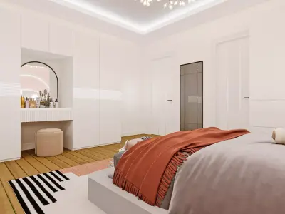 kids room design 3D model